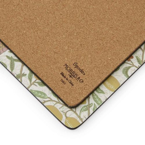 Eleganckie podkładki Pimpernel z kolekcji Morris & Co., ukazujące detale wzorów | Spironik.pl