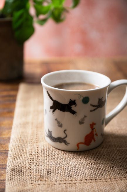 Wymiary kubka Mikasa 11,5 x 8,3 x 8,0 cm, widok z góry na ryflowaną powierzchnię | KitchenKraft | Spironik.pl