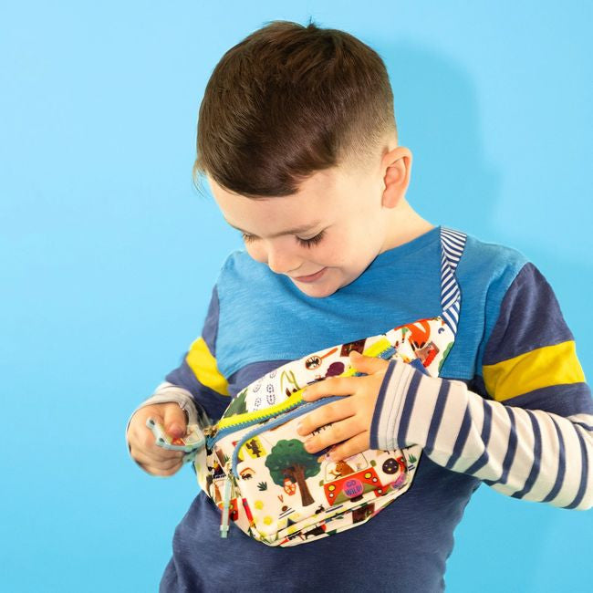 Saszetka Przygoda na tle przyrody, podkreślająca jej przyjazność dla środowiska | Floss & Rock | Spironik.pl