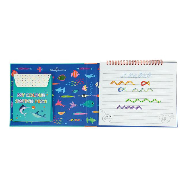 Detal zestawu Magia Kolorów, ukazujący teksturę papieru i jakość wykonania | Floss & Rock | Spironik.pl