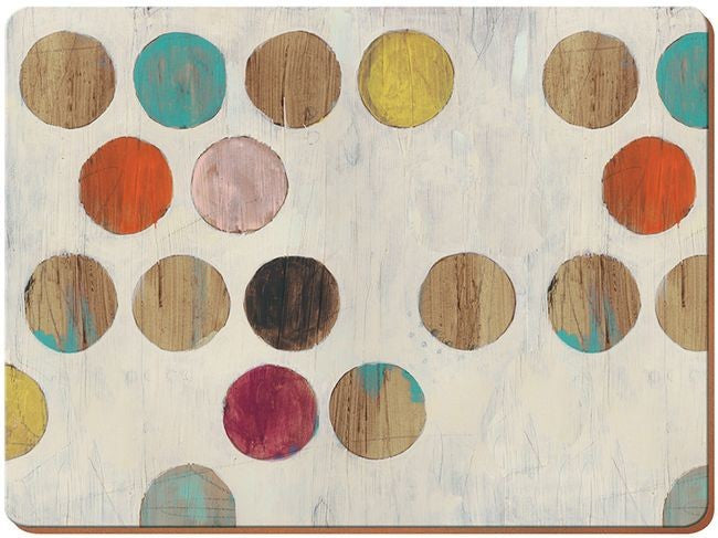 Detail lakované plochy korkových podložek, přiblížení textury | KitchenKraft | Spironik.pl