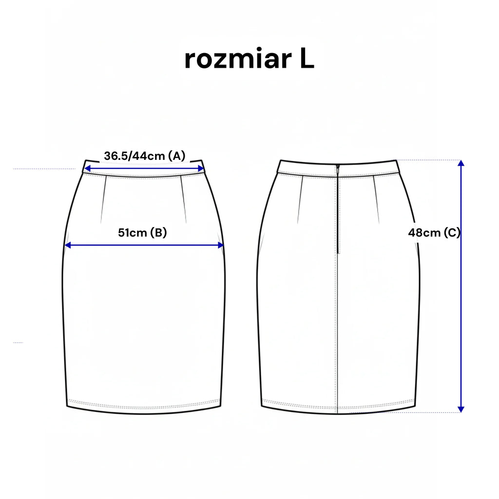 Spódnica z cekinami - Bastet by Agnieszka Włodarczyk