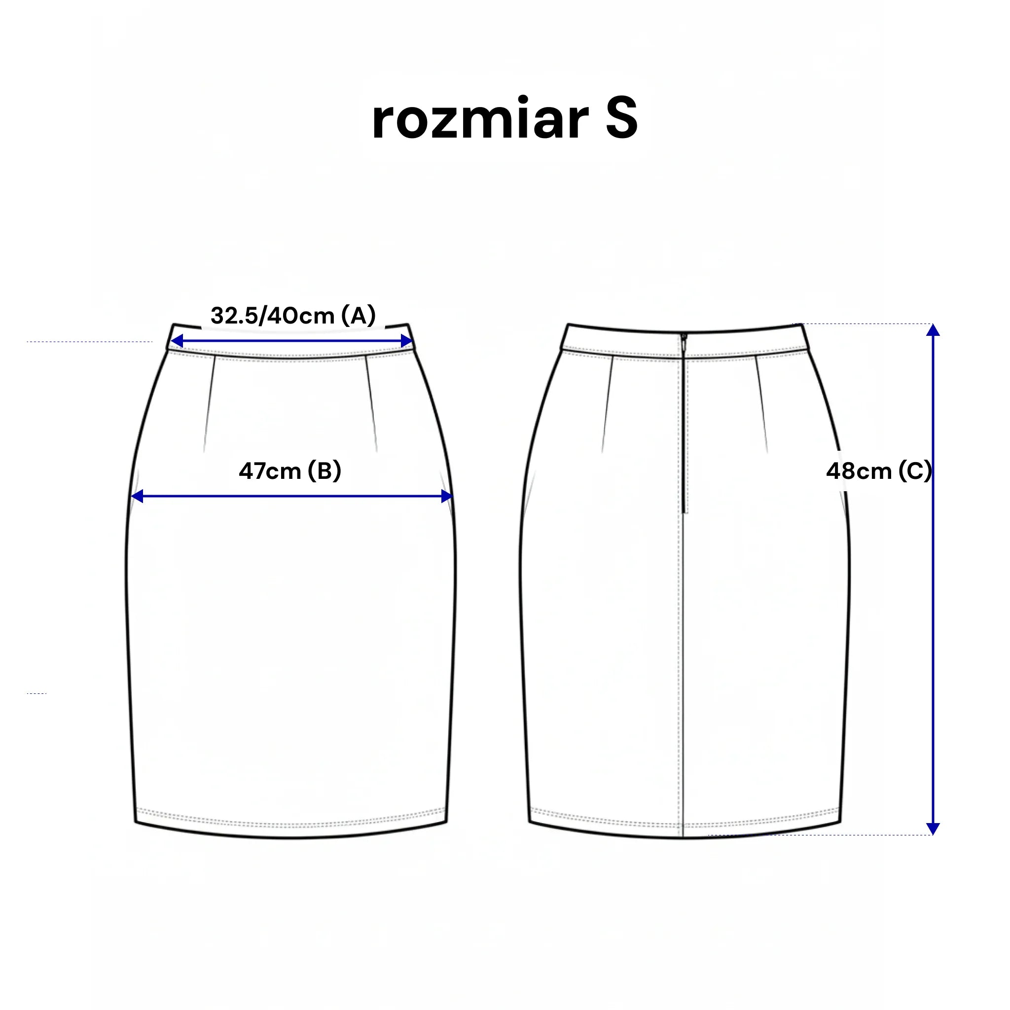 Spódnica z cekinami - Bastet by Agnieszka Włodarczyk