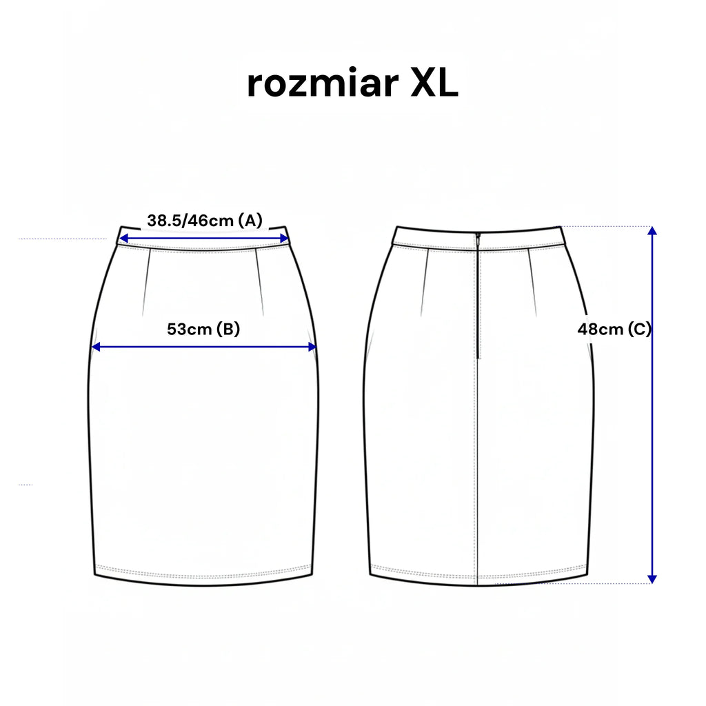 Spódnica z cekinami - Bastet by Agnieszka Włodarczyk